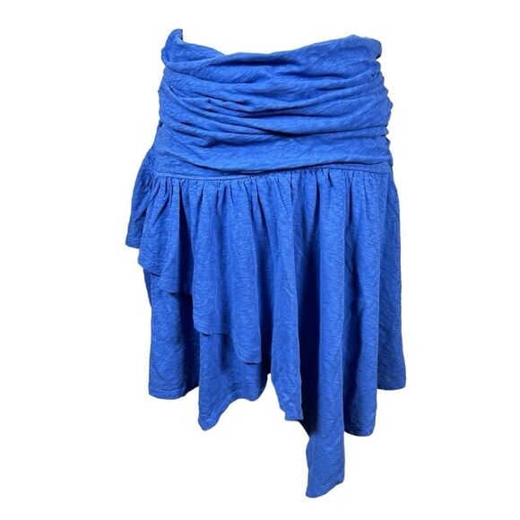 Free People FP Beach Free-Est Robyn Convertible Mini Skirt & Dress Blue L New - Picture 6 of 7